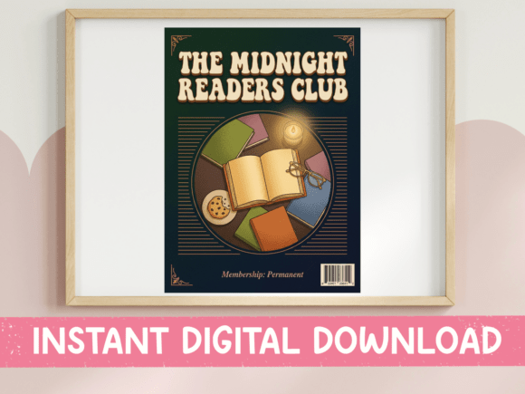 A Designer's Take on The Midnight Readers Club Poster