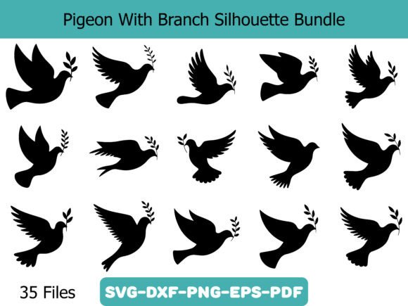 A Graphic Craft: Reviewing the Pigeon & Branch Silhouette Bundle