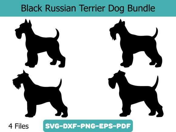 A Graphic Designer's Review: The Black Russian Terrier Craft Bundle