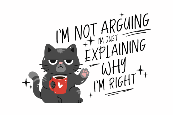 A Grumpy Cat Graphic for Editorial and Website Crafts
