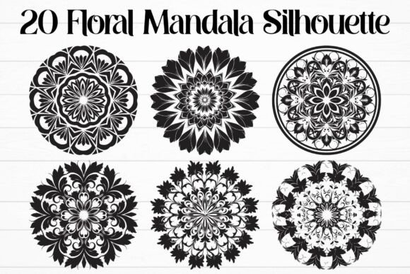 Crafting Elegance: A Floral Mandala Graphics Review