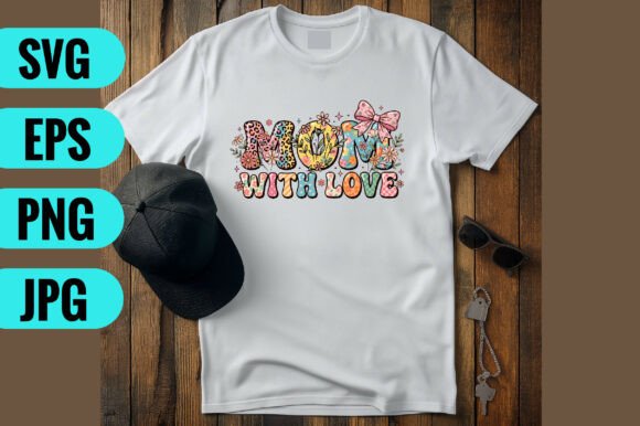 Crafting with the Mom with Love SVG Graphic