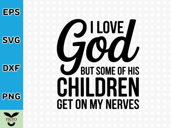 I Love God: A Graphic Asset for Craft-Based Brands