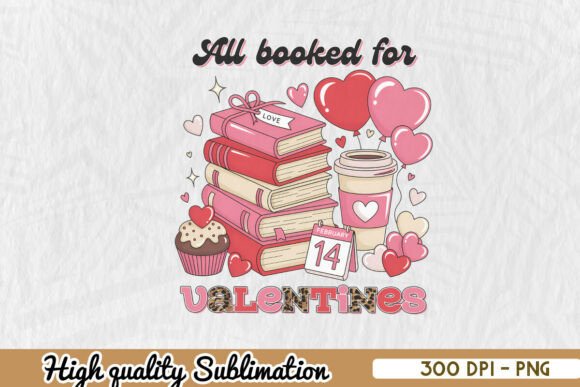 Romantic Reads Treats: A Valentine Graphic for Crafts & Marketing