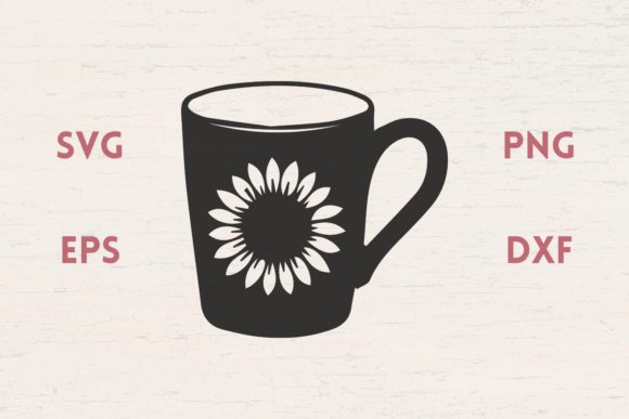 Sunflower Mug SVG Graphics: A Summer Illustration Review